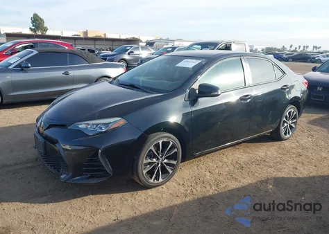 2017 Toyota Corolla Se z USA, uszkodzony, nr VIN 2T1BURHE4HC766543